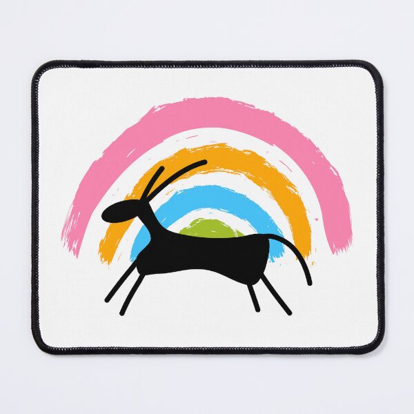 Item preview, Rainbow Cave Art Goat T-Shirt designed and sold by GorinART.