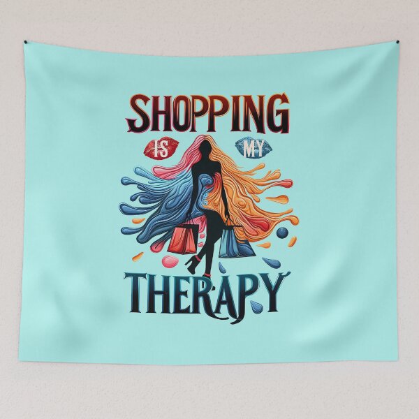 Item preview, Shopping is my therapy designed and sold by maxmaj.