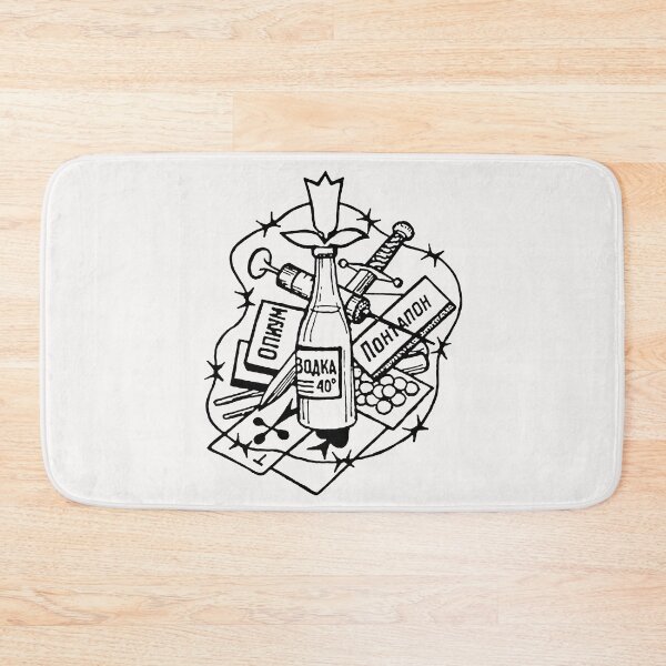Item preview, Russian Prison Tattoo; Hardcore Style;  designed and sold by StickerApe.