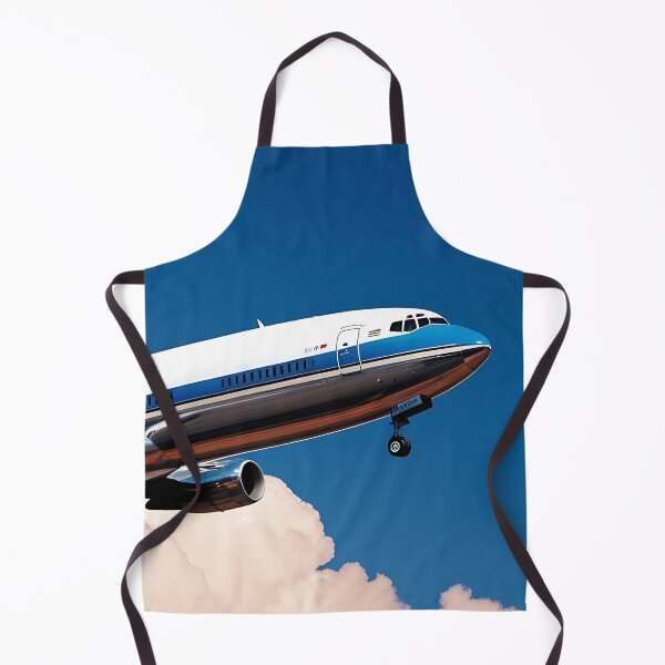 Item preview, Airliner on Approach - Blue Sky and Cloud Background designed and sold by EMairplanes.