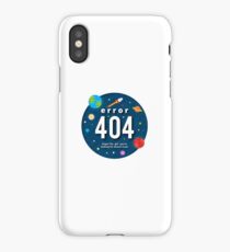 404 error 404 not found iPhone Case