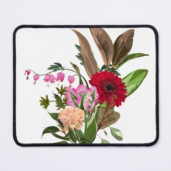 Item preview, Hand drawn illustration of a beautiful exotic tropical plants and flowers, magnolia branch bouquet. designed and sold by MatyKotiv.