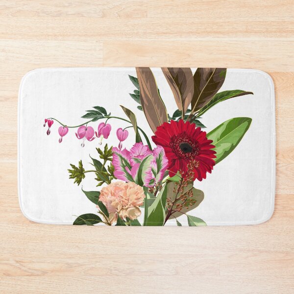 Item preview, Hand drawn illustration of a beautiful exotic tropical plants and flowers, magnolia branch bouquet. designed and sold by MatyKotiv.