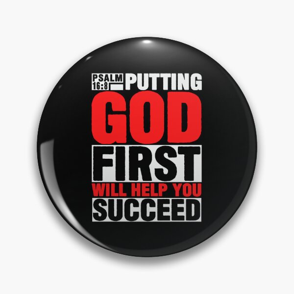 Item preview, Psalm 16:8 Put God First designed and sold by plushism.