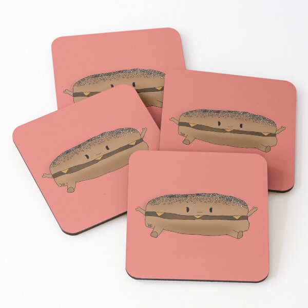 Item preview, Cute little burger girl designed and sold by Cartooncreek.