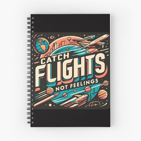 Item preview, Catch flights not feelings designed and sold by maxmaj.