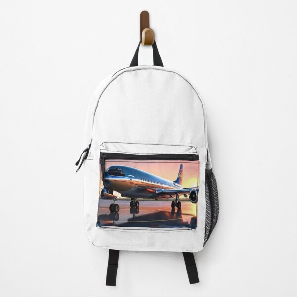 Item preview, Metallic Old Airliner at Sunset - Airport Illustration designed and sold by EMaviation_.