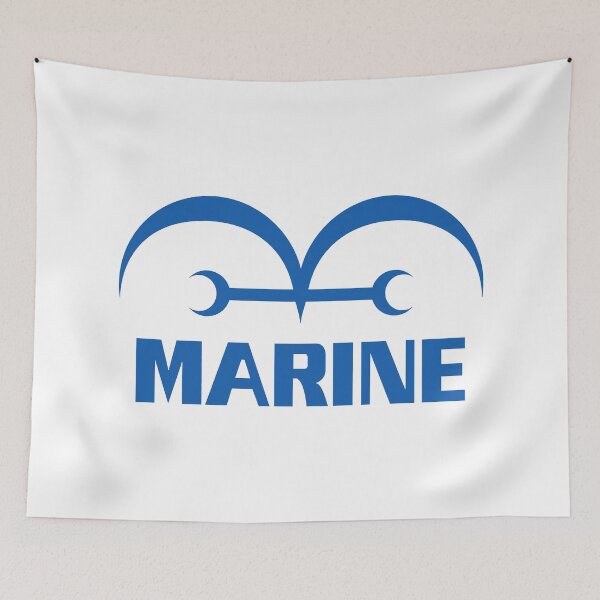Item preview, Marine Flag Symbol designed and sold by FriskySloths.