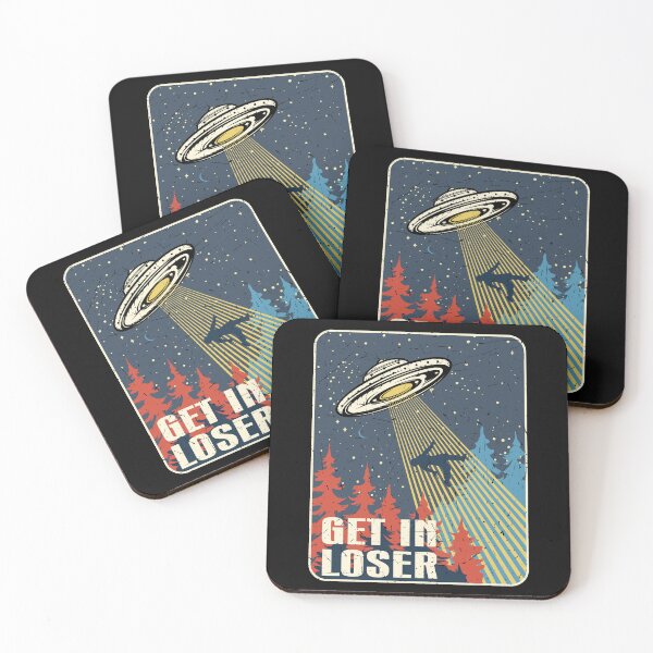 Item preview, ALIEN ABDUCTION - GET IN LOSER designed and sold by PSYNOVA.