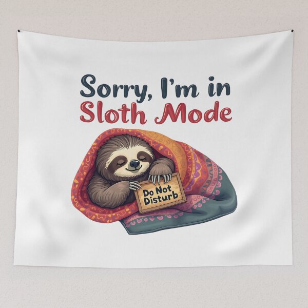 Item preview, Sloth Mode Cozy Do Not Disturb designed and sold by Abdu  Innovations.