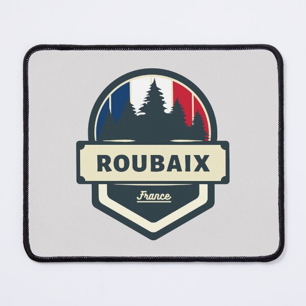 Item preview, Insignia retro vintage de Roubaix Francia designed and sold by World Designs.