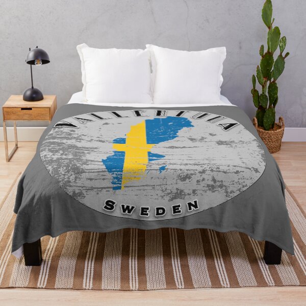 Item preview, Vallentuna Sweden Flag Worn designed and sold by World Designs.