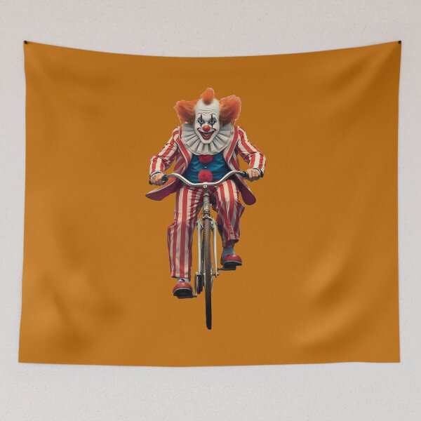 Item preview, CAUTION CLOWN ON A BICYCLE designed and sold by Danicus666.