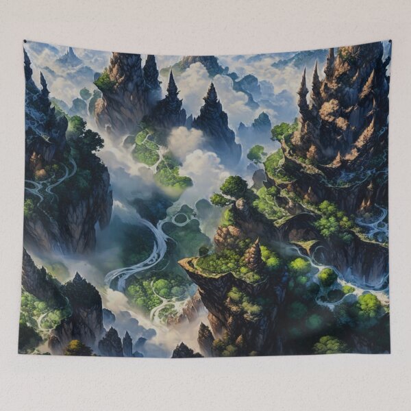 Item preview, Mountains Among The Clouds designed and sold by DigitalHeadache.