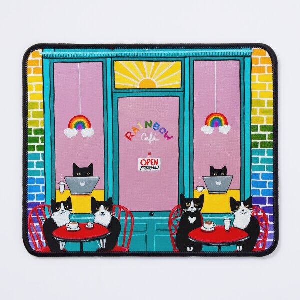 Item preview, The Rainbow Cafe designed and sold by KilkennyCat Art.
