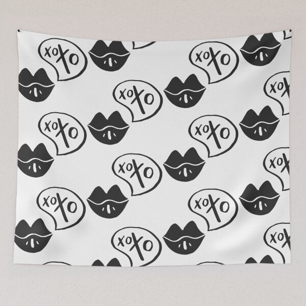 Item preview, xoxo kiss designed and sold by FestivityFinds.