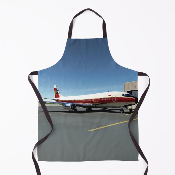 Item preview, Vintage Airliner at the Airport - Aviation Art designed and sold by EMairplanes.