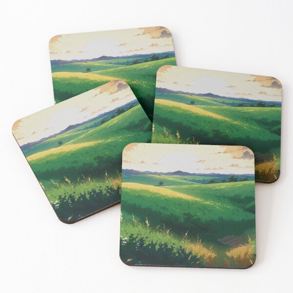 Item preview, The Gold And Green Fields C designed and sold by DigitalHeadache.