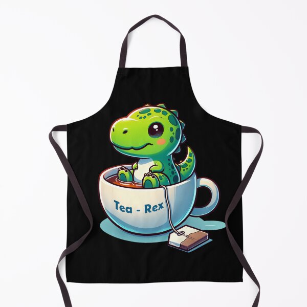 Item preview, Funny Cute T-Rex in a cup of tea for man woman kids Dinosaur fans and tea drinker designed and sold by All Year Round.