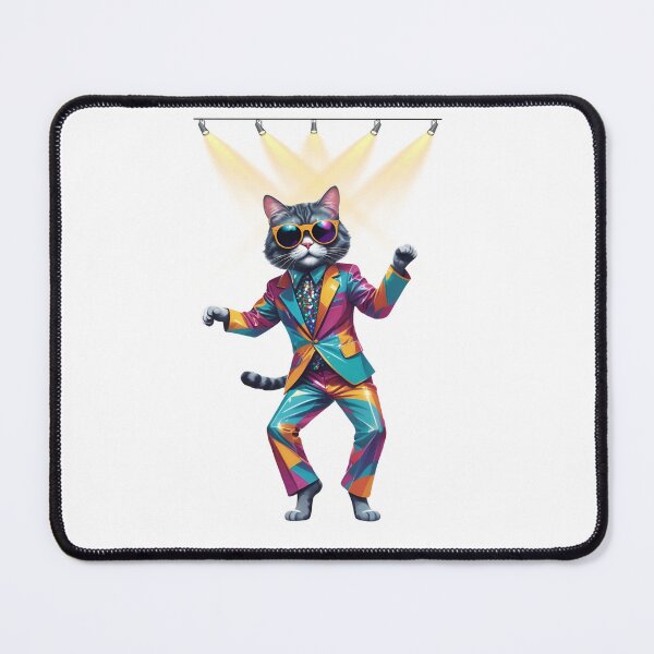 Item preview, Dancing Cat - Disco Cat Design designed and sold by Furry Paw Prints.