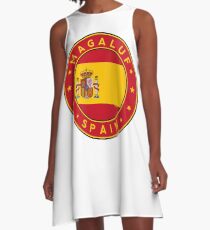 Magaluf, Magaluf sticker, Magaluf t-shirt, Spain, Cities of Spain A-Line Dress