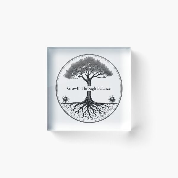 Item preview, Balance and growth designed and sold by Fab-Haven.