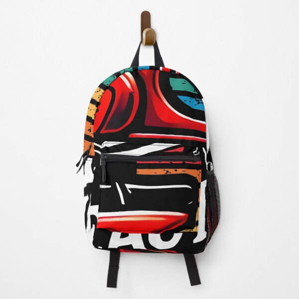 Item preview, "Retro Red Scooter Design – Vintage Style with Colorful Sunset Aesthetic designed and sold by DrawHandArt.