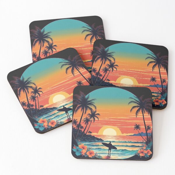Item preview, Surfing beach designed and sold by JackFreestone.