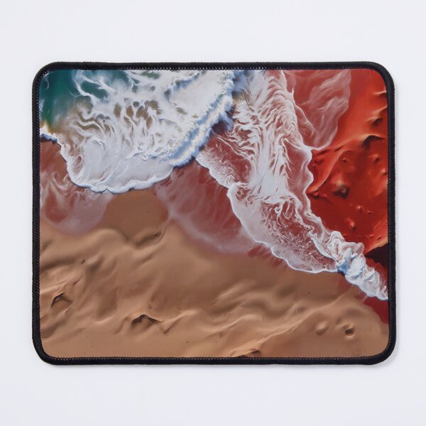 Item preview, The Red & Blue Beach designed and sold by DigitalHeadache.
