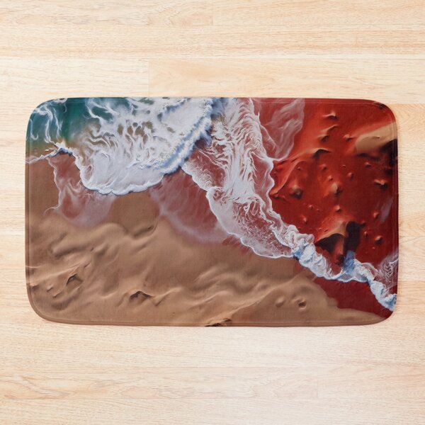 Item preview, The Red & Blue Beach designed and sold by DigitalHeadache.