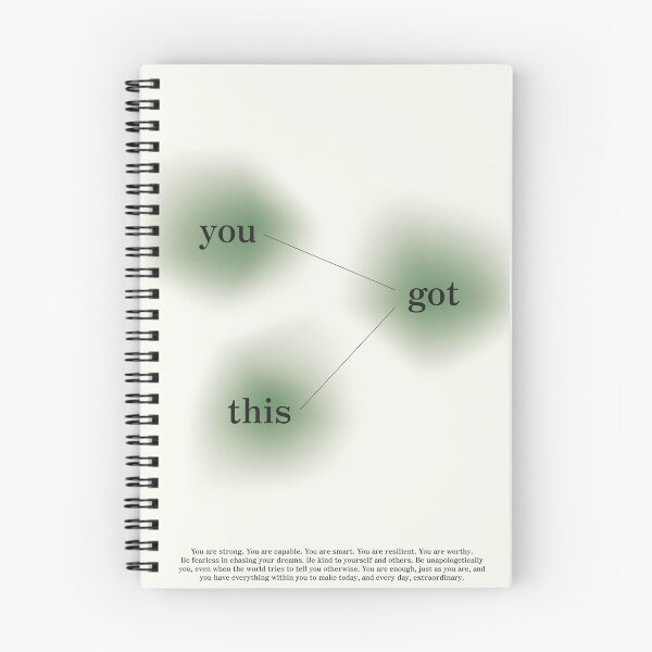 Item preview, You got this | Law of attraction and manifestation wall art designed and sold by VerbenaStudio.