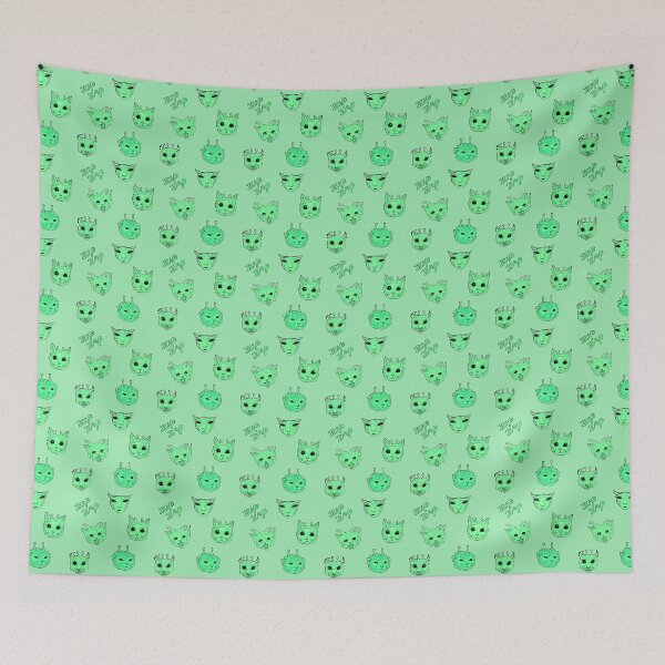 Item preview, Alien Cat Zip Zap Meme designed and sold by georgievskiy.