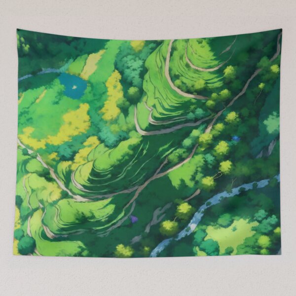 Item preview, The Green Hills designed and sold by DigitalHeadache.