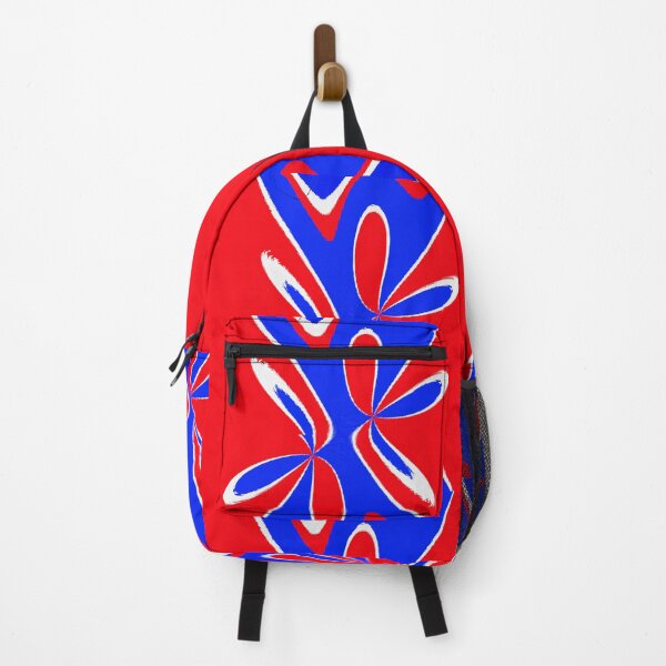 Item preview, VINTAGE FRANCE FLAG BLUE WHITE RED FANCY FLOWERS #2 designed and sold by Ralek.