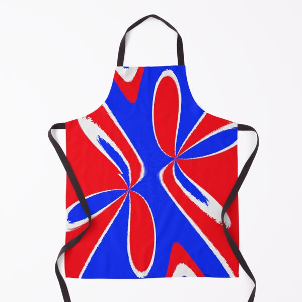 Item preview, VINTAGE FRANCE FLAG BLUE WHITE RED FANCY FLOWERS #2 designed and sold by Ralek.