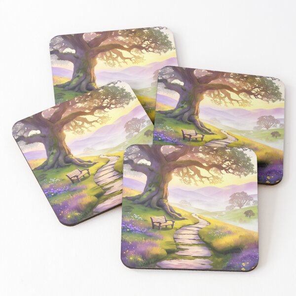 Item preview, Enchanting Tree and Pathway Scene - Peaceful Inspiration designed and sold by DigitalGemShop.