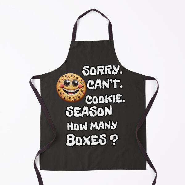 Item preview, Sorry Can't Cookie Season How Many Boxes designed and sold by zingbing.