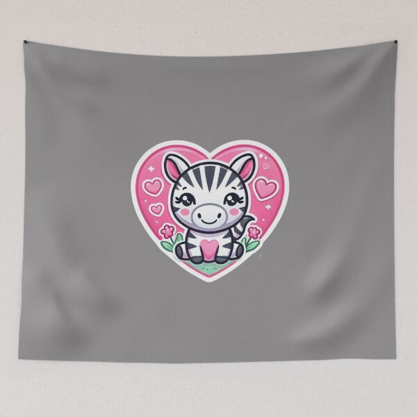Item preview, Cute Valentine Zebra designed and sold by ArtistEmbrace.