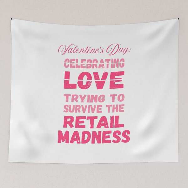 Item preview, Survive The Retail Madness | Anti-Valentine's designed and sold by ObsidianDaz.