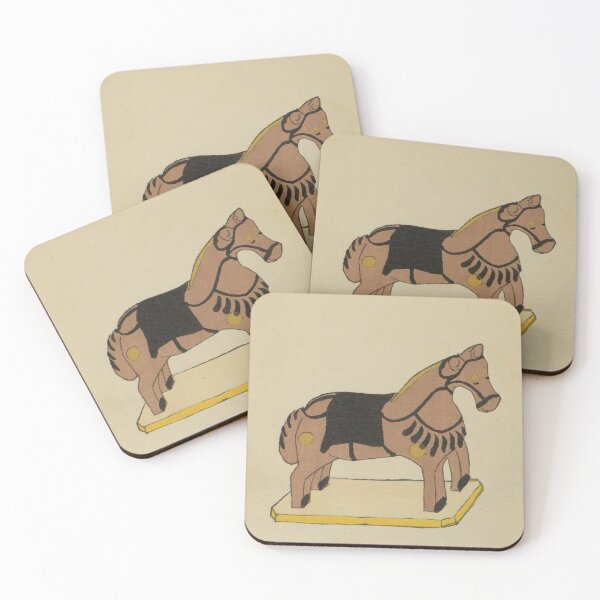 Item preview, Japanese traditional wooden carved horse toy designed and sold by Ogata22.