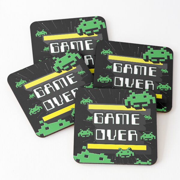 Item preview, Game Over designed and sold by Retro Type.