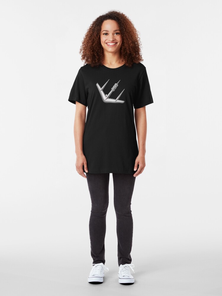 Alternate view of Scooter T-shirts Art: SX200 Logo Design Slim Fit T-Shirt