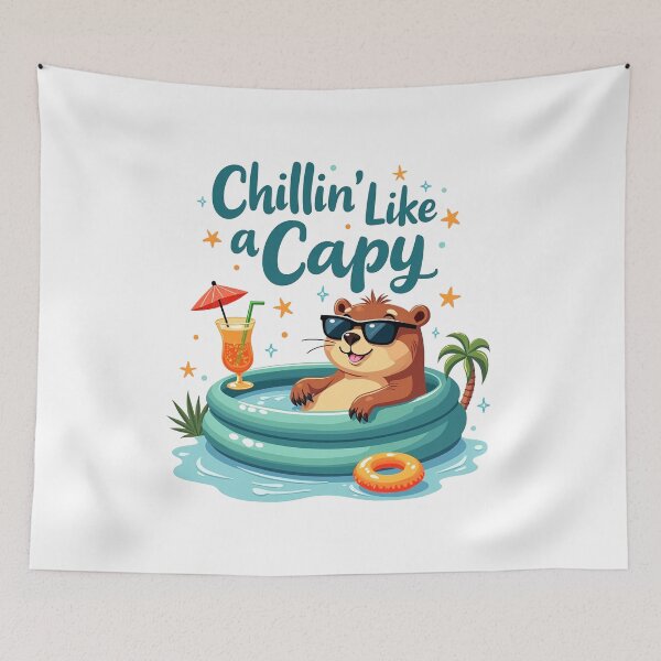 Item preview, Chillin' Like a Capy designed and sold by Bulwshop.
