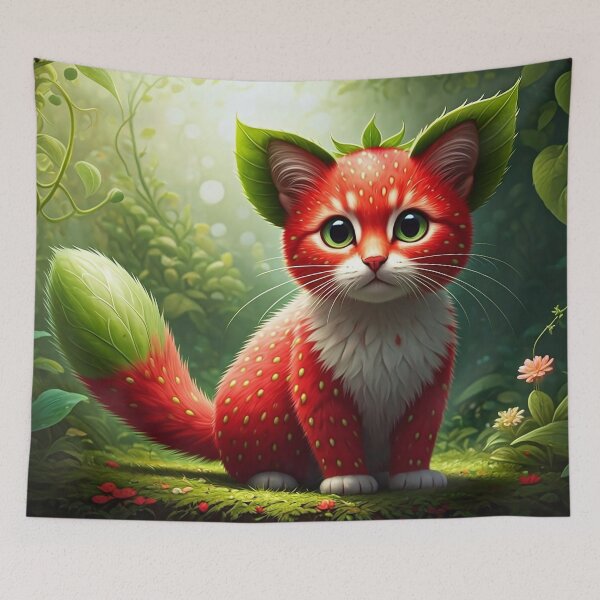 Item preview, The Strawberry Kitten designed and sold by LilithsDesires.
