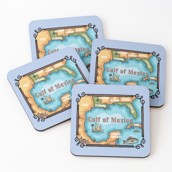 Item preview, Gulf of Mexico  designed and sold by Colorfulman.