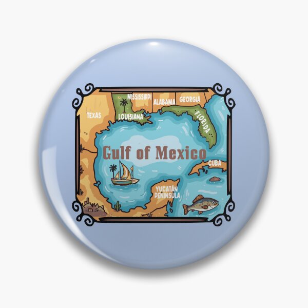 Item preview, Gulf of Mexico  designed and sold by Colorfulman.