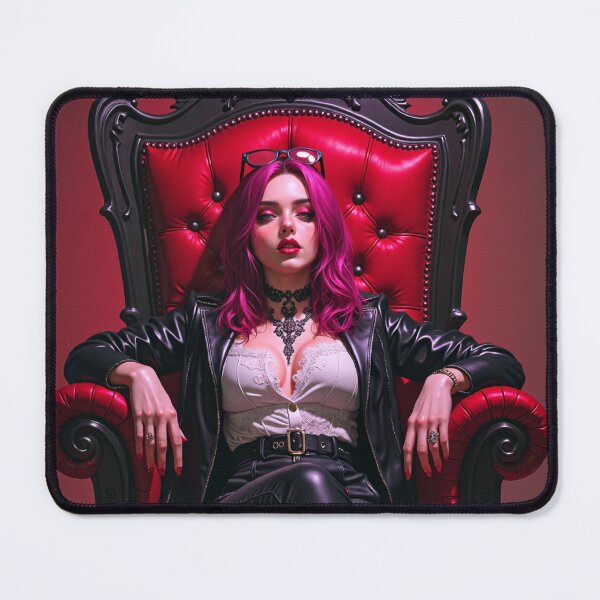 Item preview, A fierce and enigmatic woman in a dramatic gothic setting designed and sold by Giuseppe Cammino.