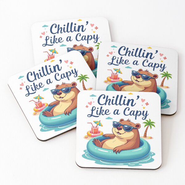 Item preview, Chillin' Like a Capy designed and sold by Bulwshop.