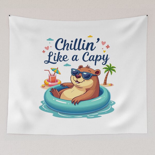 Item preview, Chillin' Like a Capy designed and sold by Bulwshop.