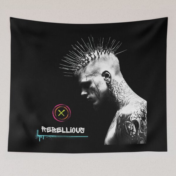 Item preview, Rebellious, punk, rebellion, punk music designed and sold by silent-violin.